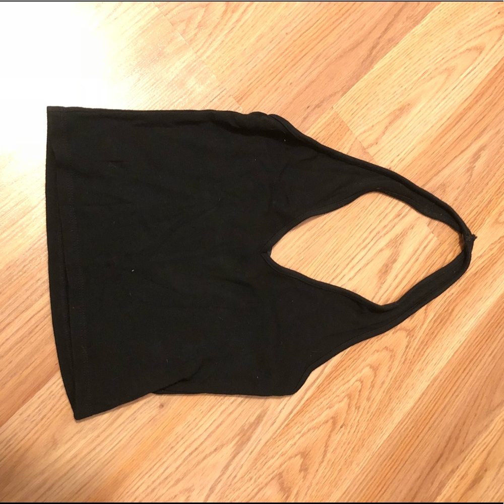 Black Brandy Melville halter top